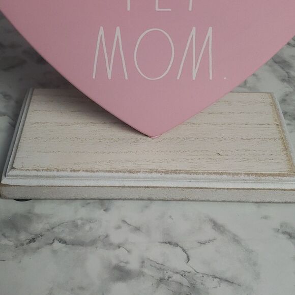 Rae Dunn Pet Mom Heart Decor - Picture 2 of 7